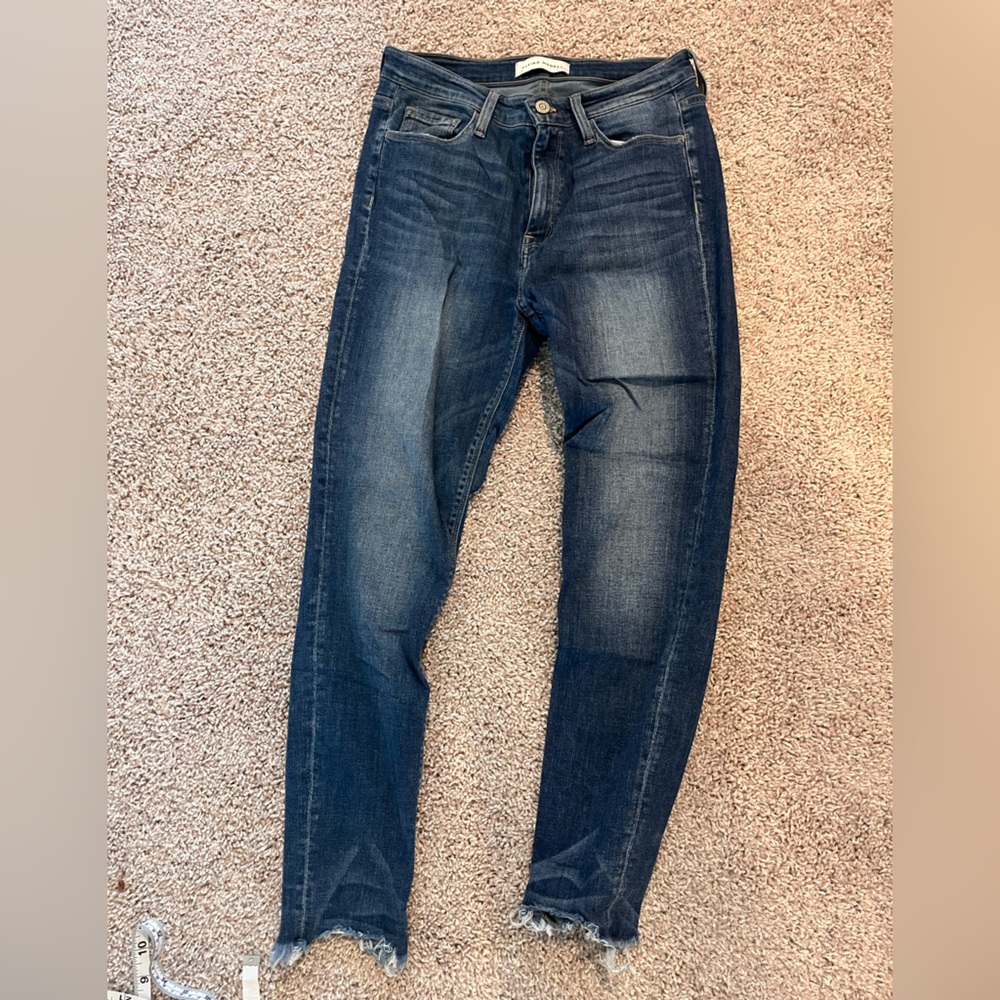 Flying Monkey Skinny Ankle Length Distressed Jeans